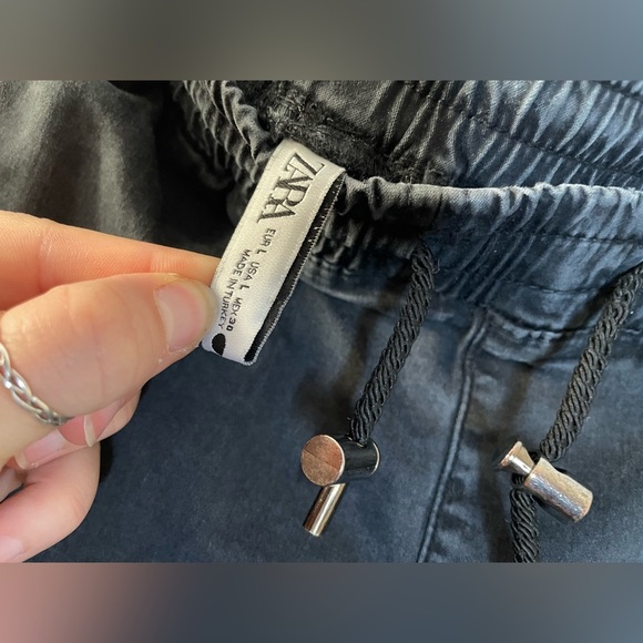 Zara Casual Jogger Pants Size L - Picture 4 of 5